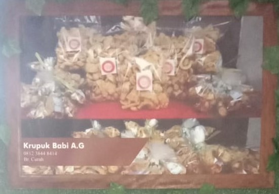 PRODUK UNGGULAN DUSUN CURAH | KRUPUK BABI A.G